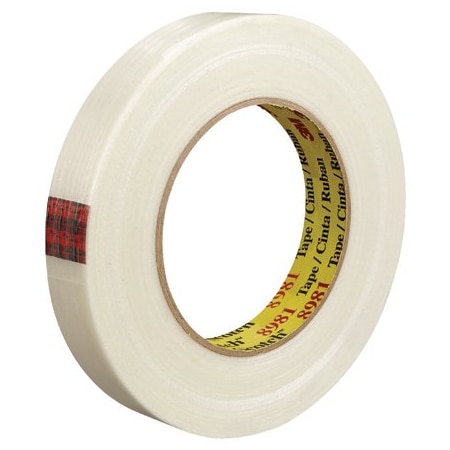 3M 3/4'' x 60 yds. 3M 8981 Strapping Tape, 48PK BUY06225217